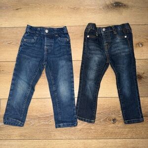 Kids 7 for all Mankind Jeans size 24 months Skinny and Straight Leg